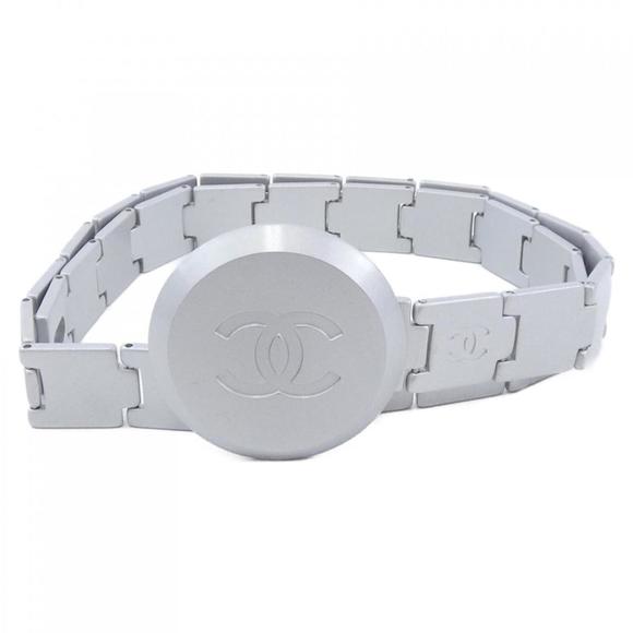 CHANEL Gray Belt - Picture 1 of 4